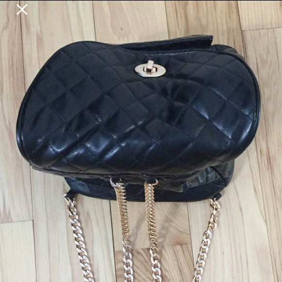 NWOT Authentic Ariana Grande Quilted Backpack - Picture 3 of 4